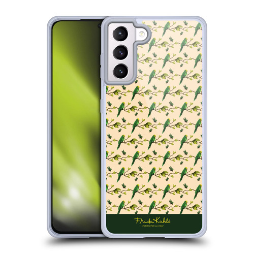 Frida Kahlo Tropical Herb Soft Gel Case for Samsung Galaxy S21+ 5G & MagSafe