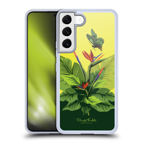 Frida Kahlo Tropical Birds on Branches Soft Gel Case for Samsung Galaxy S22 5G & MagSafe