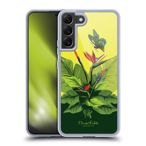 Frida Kahlo Tropical Birds on Branches Soft Gel Case for Samsung Galaxy S22+ 5G & MagSafe