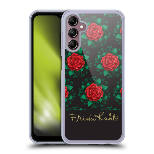 Frida Kahlo Roses Leafy Soft Gel Case for Samsung Galaxy A14 5G