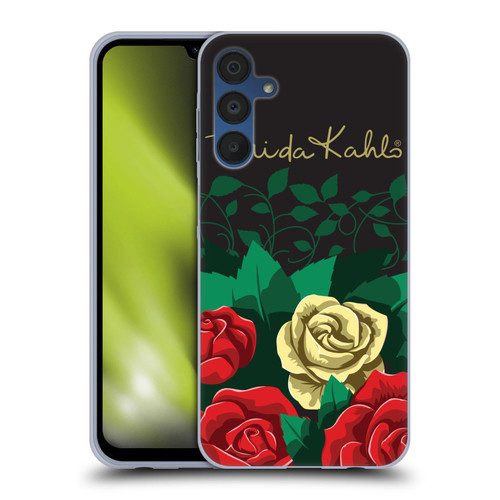 Frida Kahlo Roses Blooms Soft Gel Case for Samsung Galaxy A15 & MagSafe