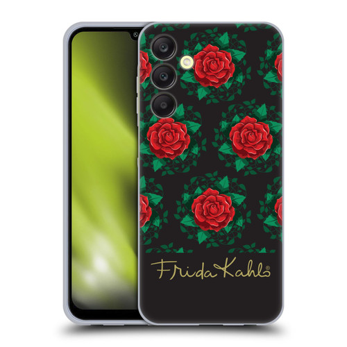 Frida Kahlo Roses Leafy Soft Gel Case for Samsung Galaxy A25 5G