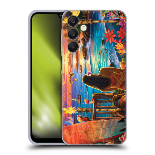 Michael David Ward Humor & Botanicals Paradise Soft Gel Case for Samsung Galaxy A25 5G