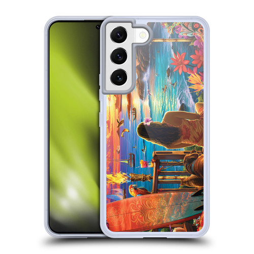 Michael David Ward Humor & Botanicals Paradise Soft Gel Case for Samsung Galaxy S22 5G & MagSafe