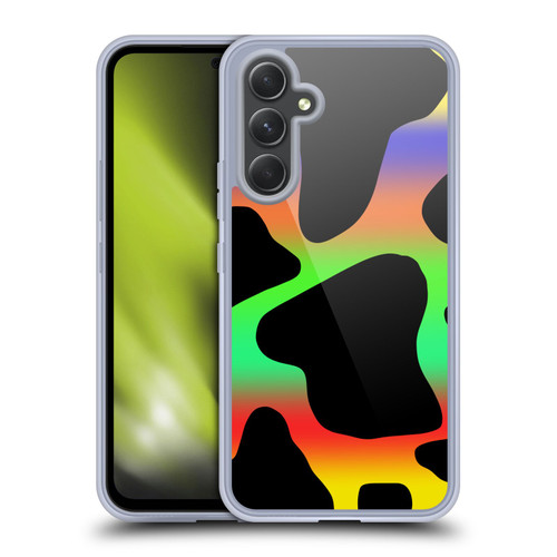Grace Illustration Cow Prints Assorted Soft Gel Case for Samsung Galaxy A54 5G