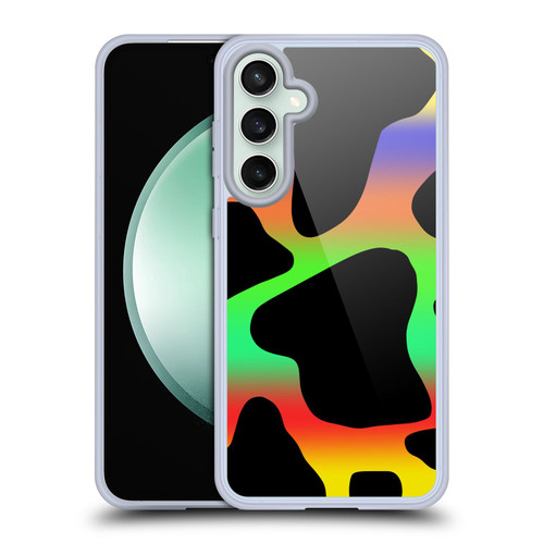 Grace Illustration Cow Prints Assorted Soft Gel Case for Samsung Galaxy S23 FE 5G & MagSafe