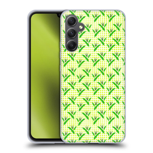 Grace Illustration Lovely Floral Primrose Soft Gel Case for Samsung Galaxy A34 5G