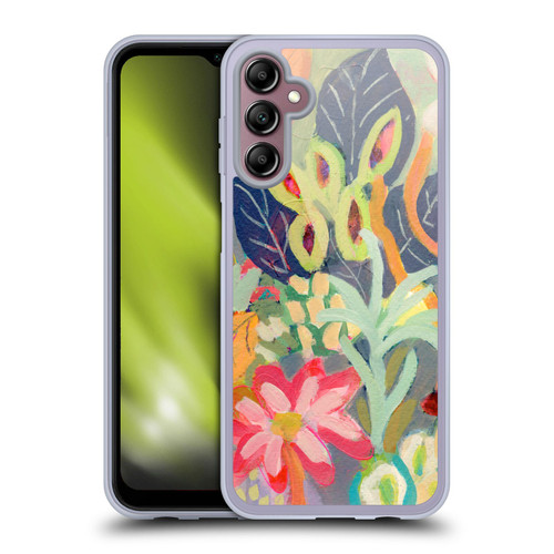 Suzanne Allard Floral Art Joyful Garden Abstract Soft Gel Case for Samsung Galaxy A14 5G