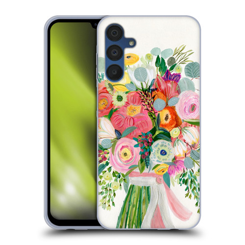 Suzanne Allard Floral Art Constant Friend Bouquet Soft Gel Case for Samsung Galaxy A15 & MagSafe