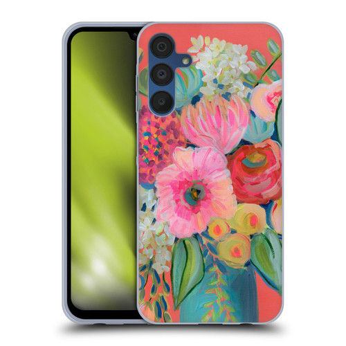 Suzanne Allard Floral Art A Summer's Day Soft Gel Case for Samsung Galaxy A15 & MagSafe