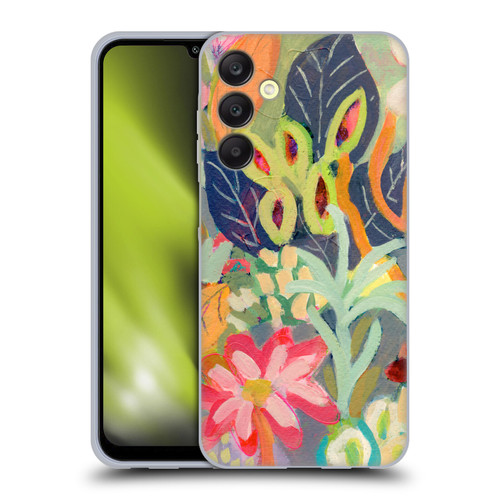 Suzanne Allard Floral Art Joyful Garden Abstract Soft Gel Case for Samsung Galaxy A25 5G
