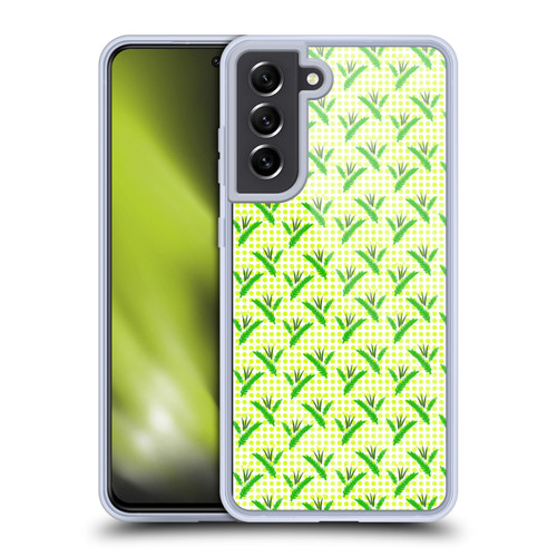 Grace Illustration Lovely Floral Primrose Soft Gel Case for Samsung Galaxy S21 FE 5G & MagSafe