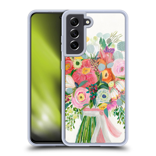 Suzanne Allard Floral Art Constant Friend Bouquet Soft Gel Case for Samsung Galaxy S21 FE 5G & MagSafe