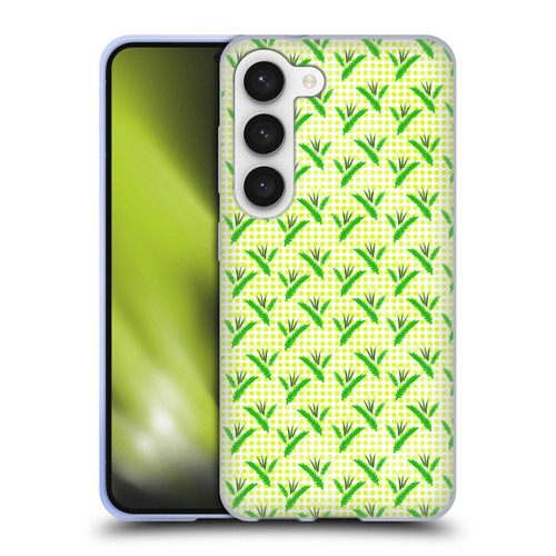 Grace Illustration Lovely Floral Primrose Soft Gel Case for Samsung Galaxy S23 5G & MagSafe