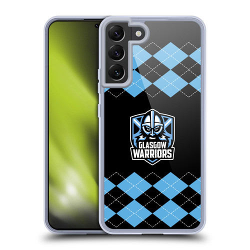 Glasgow Warriors Logo 2 Argyle Soft Gel Case for Samsung Galaxy S22+ 5G & MagSafe