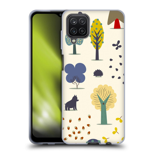 Haroulita Forest Autumn Soft Gel Case for Samsung Galaxy A12 (2020)