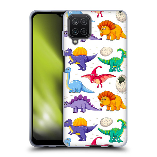 Haroulita Forest Dinosaurs Soft Gel Case for Samsung Galaxy A12 (2020)