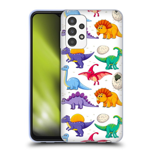 Haroulita Forest Dinosaurs Soft Gel Case for Samsung Galaxy A13 (2022)