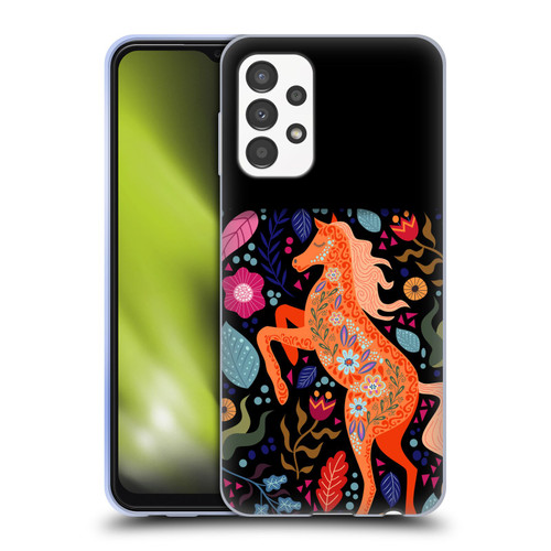 Haroulita Forest Flower Horse Soft Gel Case for Samsung Galaxy A13 (2022)