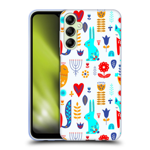 Haroulita Forest Bunny And Fox Soft Gel Case for Samsung Galaxy A14 5G