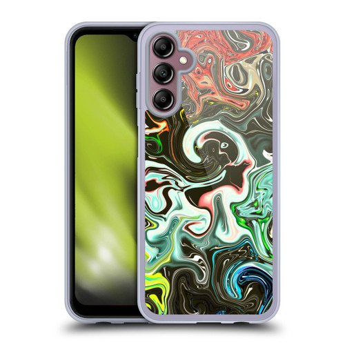 Haroulita Liquid Marble Abstract Soft Gel Case for Samsung Galaxy A14 5G