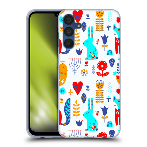 Haroulita Forest Bunny And Fox Soft Gel Case for Samsung Galaxy A15 & MagSafe