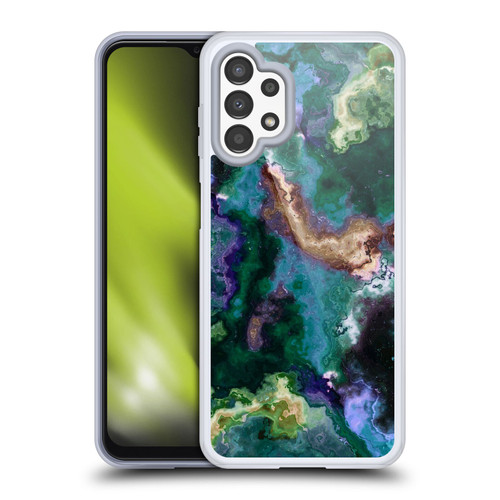 Haroulita Marble 2 Green Soft Gel Case for Samsung Galaxy A13 (2022)
