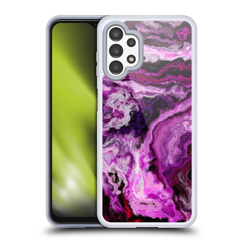 Haroulita Marble 2 Purple Mauve Soft Gel Case for Samsung Galaxy A13 (2022)