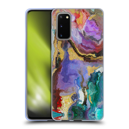 Haroulita Marble 2 Colourful Soft Gel Case for Samsung Galaxy S20 / S20 5G
