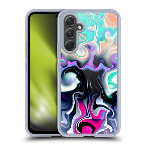Haroulita Liquid Marble Glitch Soft Gel Case for Samsung Galaxy A54 5G