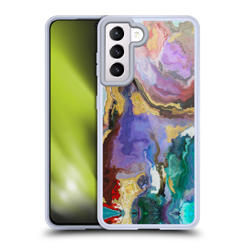 Haroulita Marble 2 Colourful Soft Gel Case for Samsung Galaxy S21 5G & MagSafe