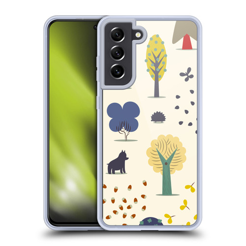 Haroulita Forest Autumn Soft Gel Case for Samsung Galaxy S21 FE 5G & MagSafe