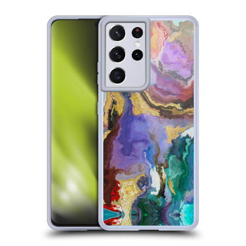 Haroulita Marble 2 Colourful Soft Gel Case for Samsung Galaxy S21 Ultra 5G & MagSafe