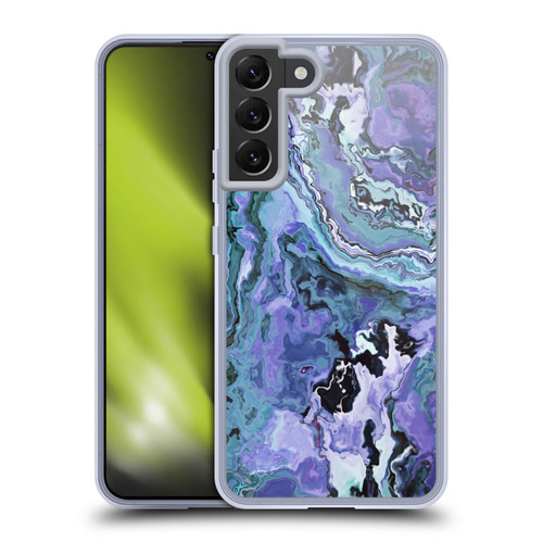 Haroulita Marble 2 Indigo Violet Soft Gel Case for Samsung Galaxy S22+ 5G & MagSafe
