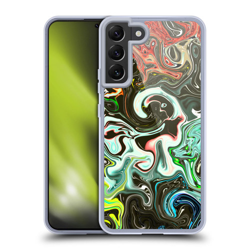 Haroulita Liquid Marble Abstract Soft Gel Case for Samsung Galaxy S22+ 5G & MagSafe