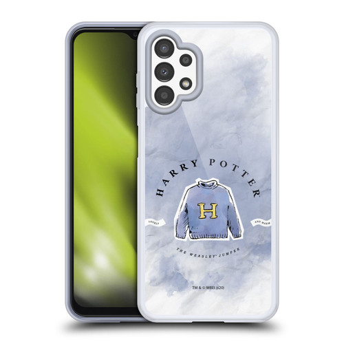 Harry Potter Deathly Hallows XVII Knitwear Soft Gel Case for Samsung Galaxy A13 (2022)