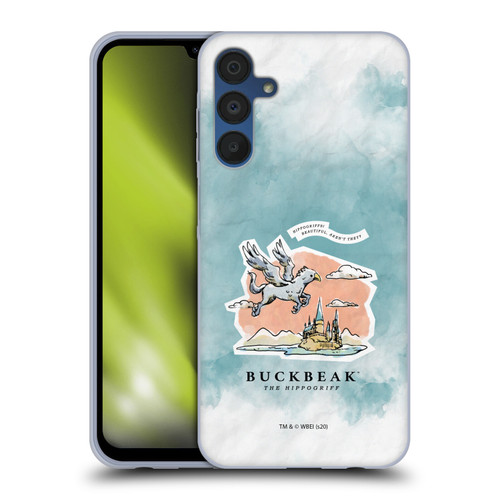 Harry Potter Deathly Hallows XVII Buckbeak Soft Gel Case for Samsung Galaxy A15 & MagSafe