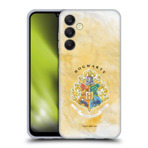 Harry Potter Deathly Hallows XVII Hogwarts Crest Soft Gel Case for Samsung Galaxy A25 5G