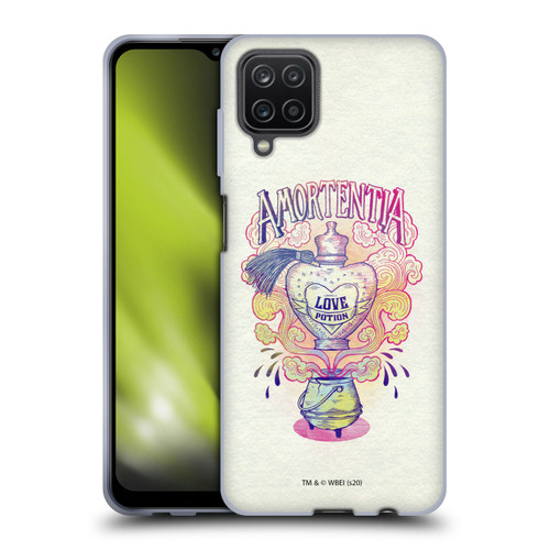 Harry Potter Deathly Hallows XXVI Love Potion Soft Gel Case for Samsung Galaxy A12 (2020)