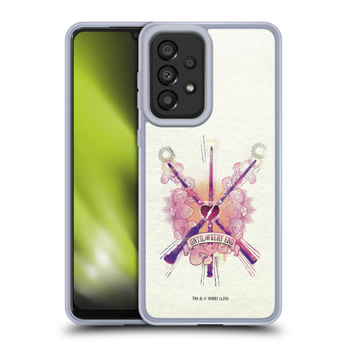 Harry Potter Deathly Hallows XXVI Until The Very End Wands Soft Gel Case for Samsung Galaxy A33 5G (2022)