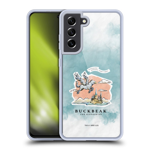 Harry Potter Deathly Hallows XVII Buckbeak Soft Gel Case for Samsung Galaxy S21 FE 5G & MagSafe