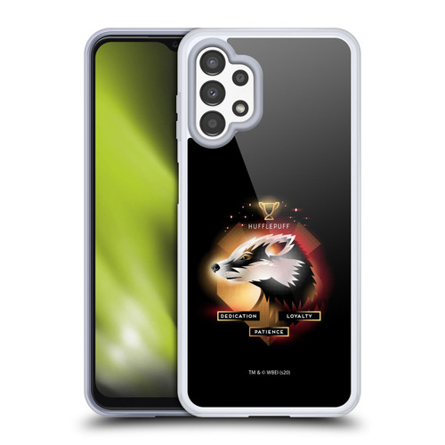 Harry Potter Deathly Hallows XIX Hufflepuff Soft Gel Case for Samsung Galaxy A13 (2022)