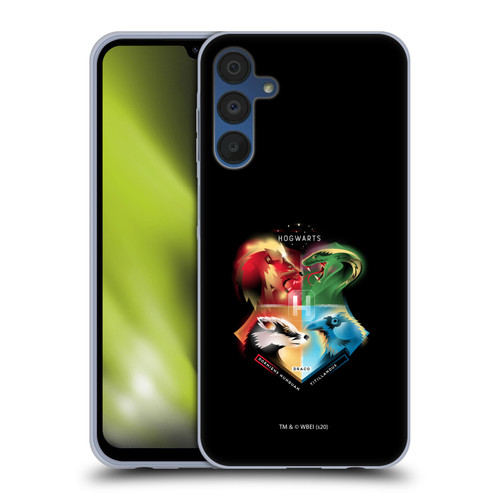 Harry Potter Deathly Hallows XIX Hogwarts Soft Gel Case for Samsung Galaxy A15 & MagSafe