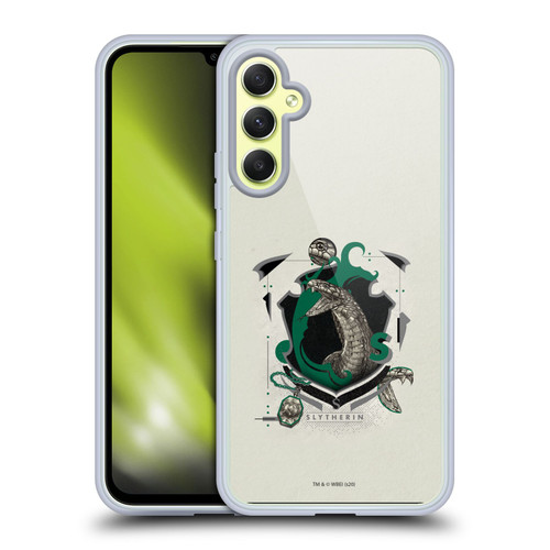 Harry Potter Deathly Hallows XXVII Slytherin Soft Gel Case for Samsung Galaxy A34 5G