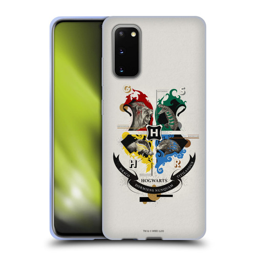 Harry Potter Deathly Hallows XXVII Hogwarts Soft Gel Case for Samsung Galaxy S20 / S20 5G
