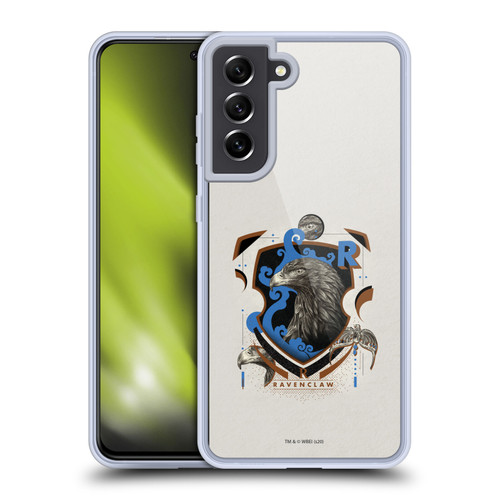 Harry Potter Deathly Hallows XXVII Ravenclaw Soft Gel Case for Samsung Galaxy S21 FE 5G & MagSafe