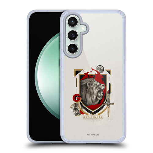 Harry Potter Deathly Hallows XXVII Gryffindor Soft Gel Case for Samsung Galaxy S23 FE 5G & MagSafe