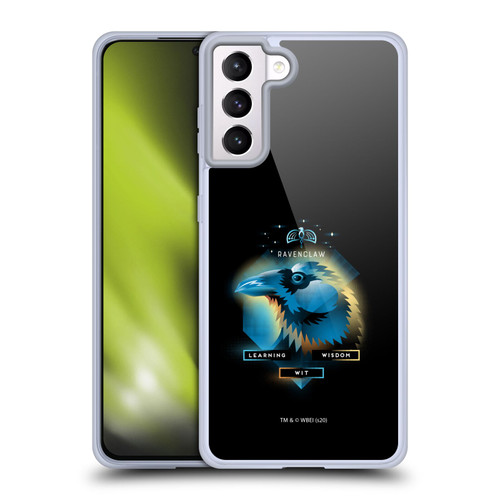 Harry Potter Deathly Hallows XIX Ravenclaw Soft Gel Case for Samsung Galaxy S21+ 5G & MagSafe