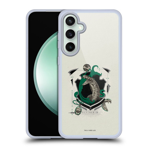 Harry Potter Deathly Hallows XXVII Slytherin Soft Gel Case for Samsung Galaxy S23 FE 5G & MagSafe