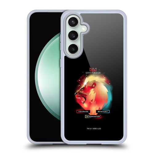 Harry Potter Deathly Hallows XIX Gryffindor Soft Gel Case for Samsung Galaxy S23 FE 5G & MagSafe
